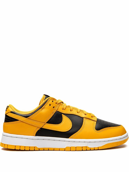 sb dunk low championship goldenrod black white