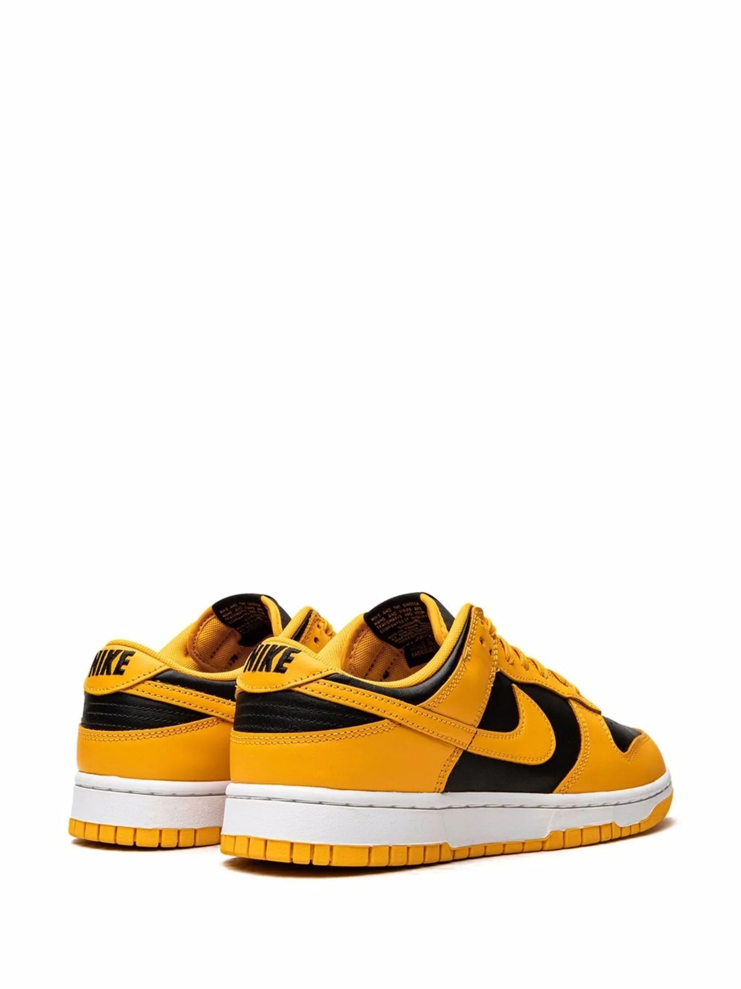 sb dunk low championship goldenrod black white