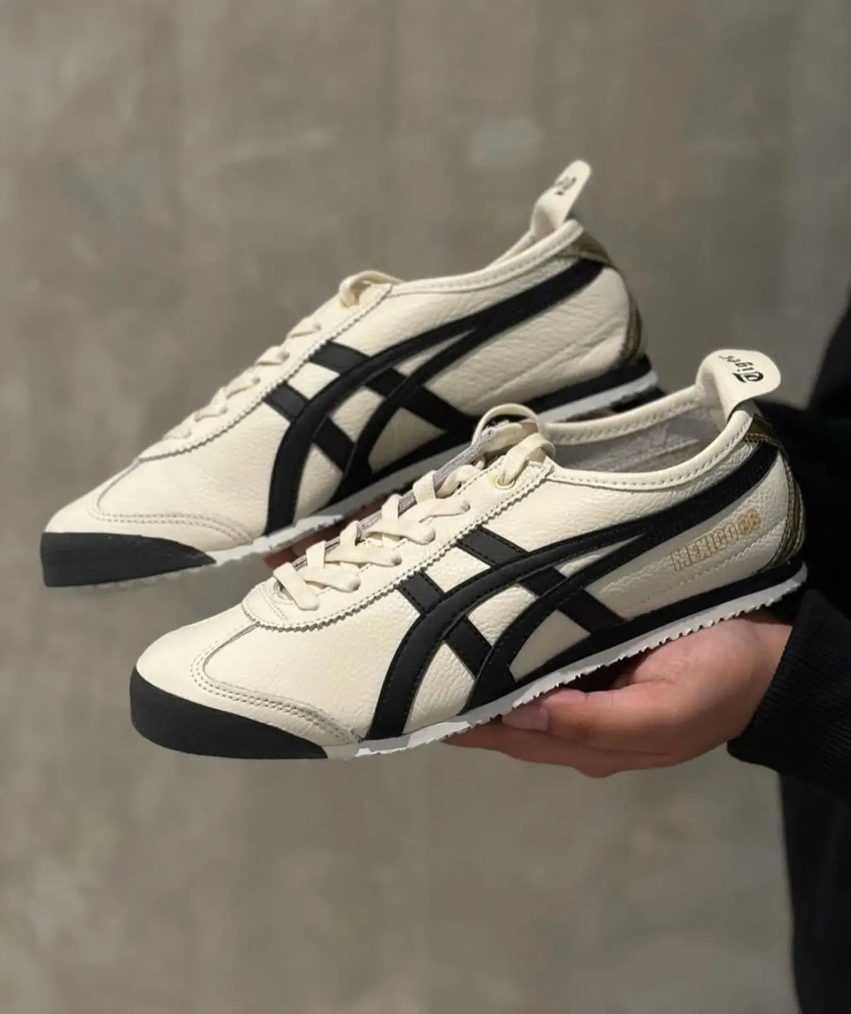 Onitsuka Tiger Mexico 66 CREAM BLACK GOLD