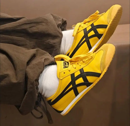Onitsuka Tiger Mexico 66 Yellow Black Sneakers