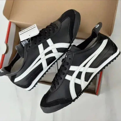 Onitsuka Tiger Mexico 66 Black White Sneakers