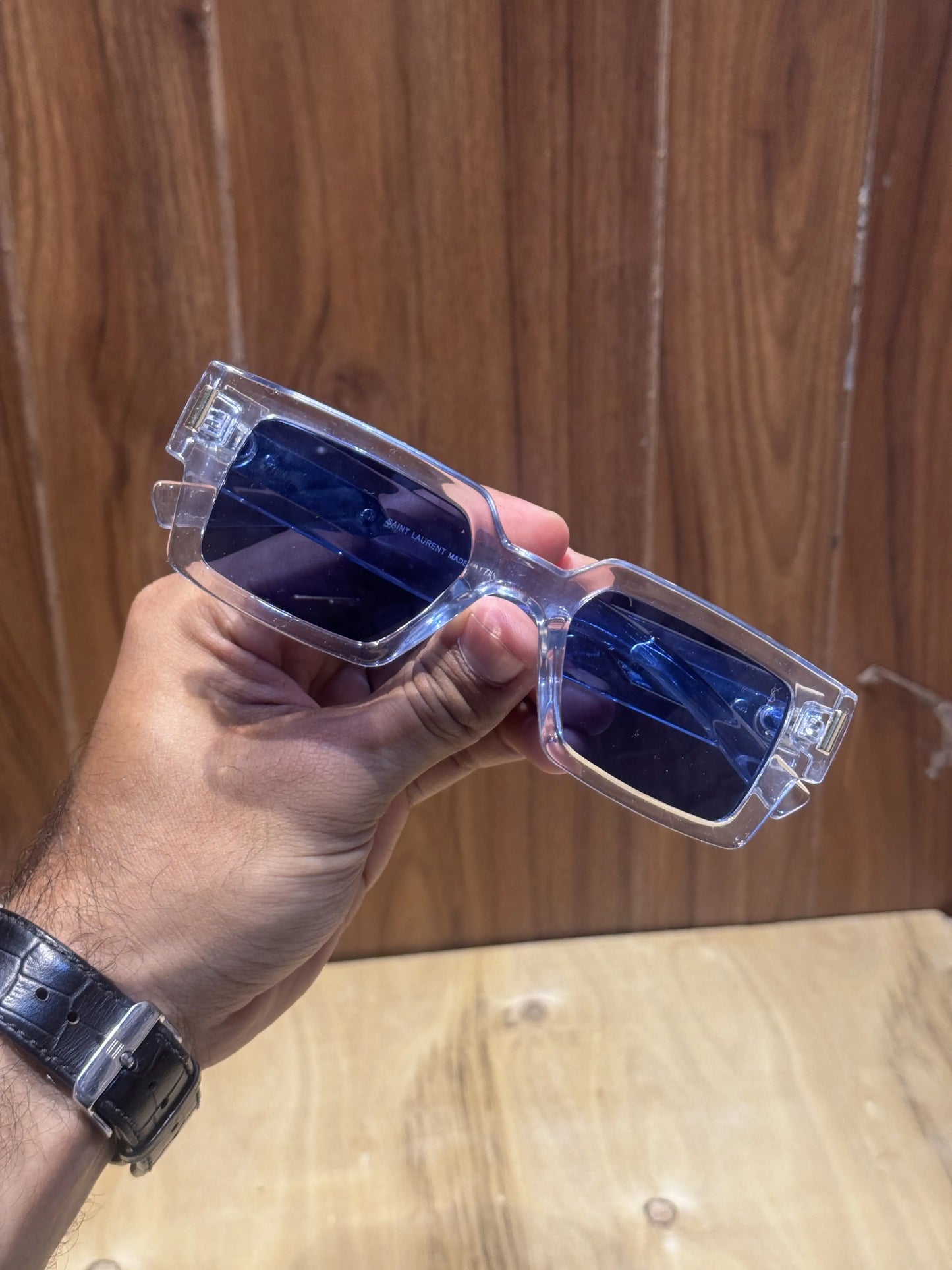 Sain+ LauRent Ice Blue Premium Shades 6108
