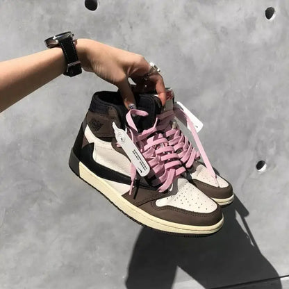 Nike Air Jordan Retro 1 High OG Travis Scott DARK MOCHA (Semi UA)