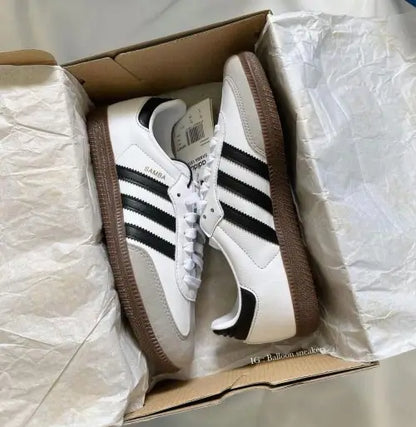 Adidas SAMBA WHITE BLACK WOMEN(FIX)