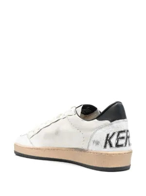 GOLDEN GOOSE BALLSTAR WHITE BLACK