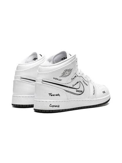 jordan retro 1 mid SCHEMATIC SALE