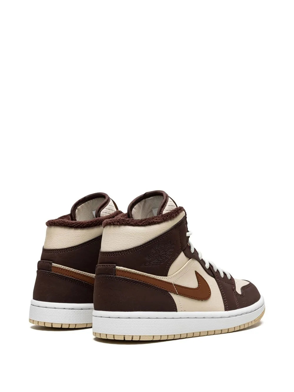 Jordan Retro 1 Mid Brown Basalt Oatmeal Mocha