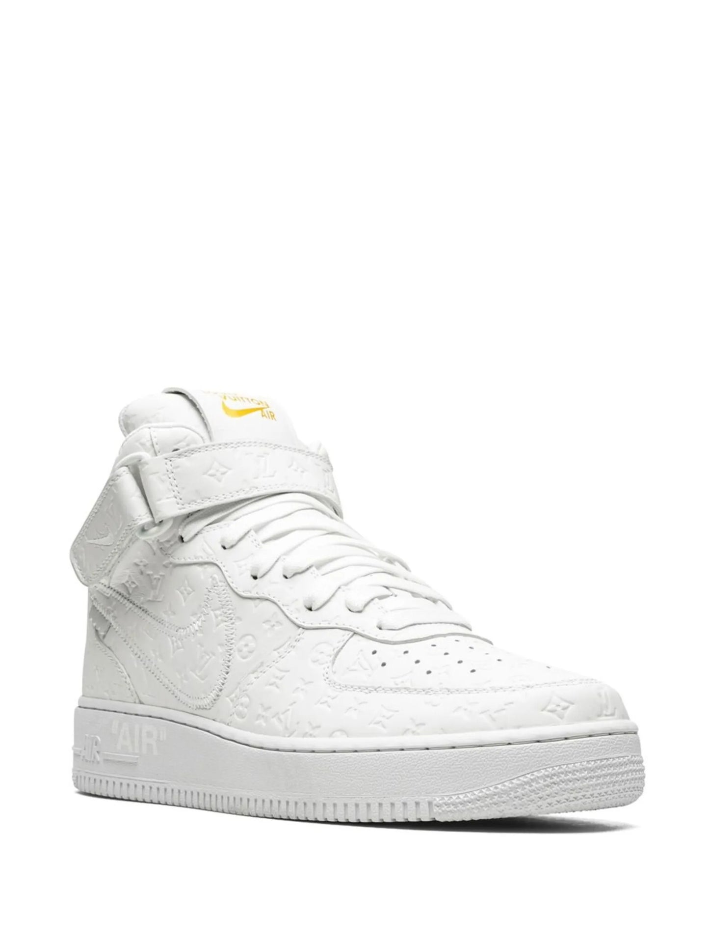 Airforce 1 Mid All White Women Sale