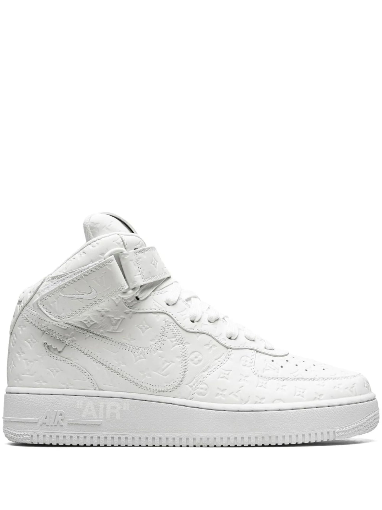 Airforce 1 Mid All White Women Sale