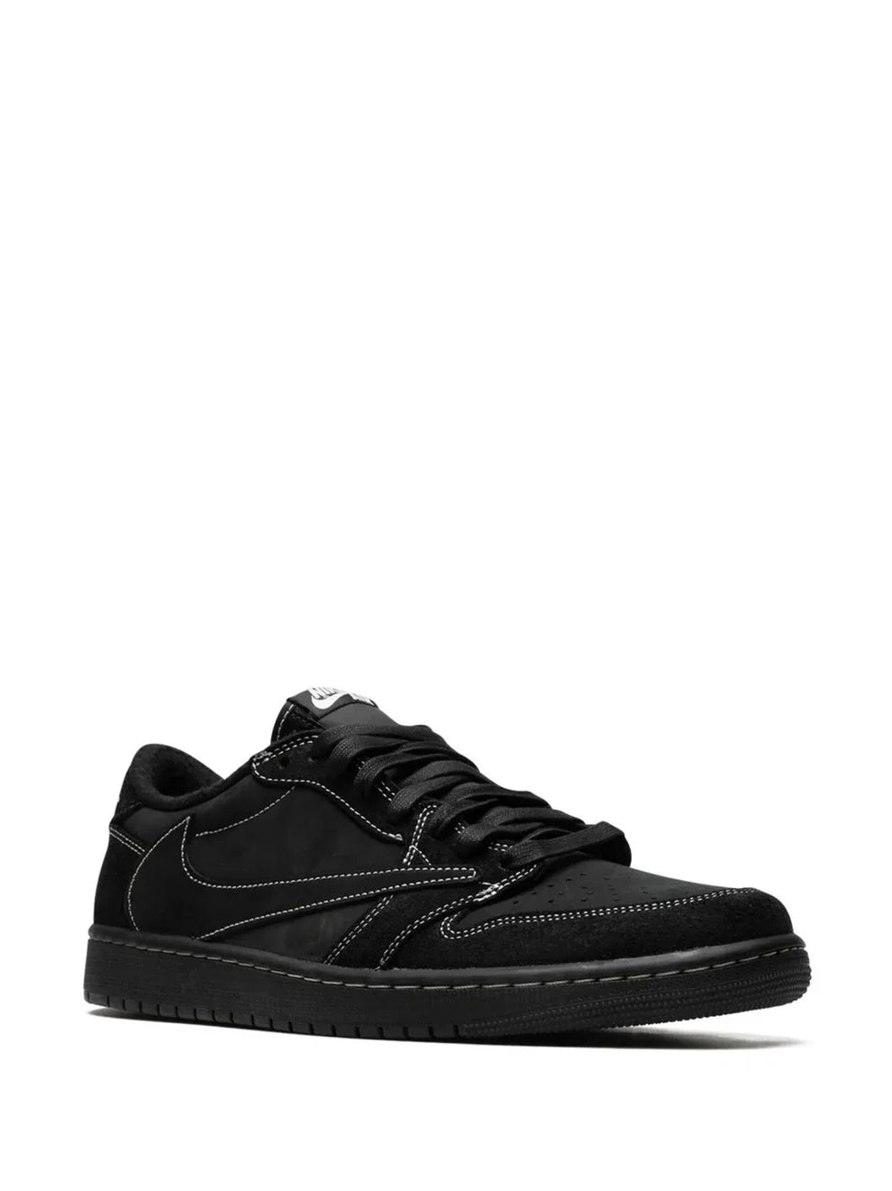 Travis Scott x Air Jordan 1 Low OG Black Phantom With Same Full Kit S Show In Image same Packing