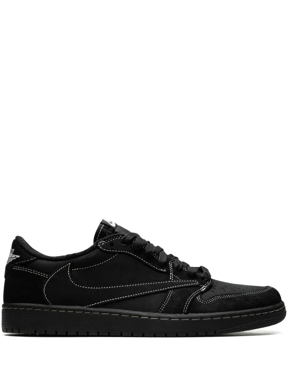 Travis Scott x Air Jordan 1 Low OG Black Phantom With Same Full Kit S Show In Image same Packing