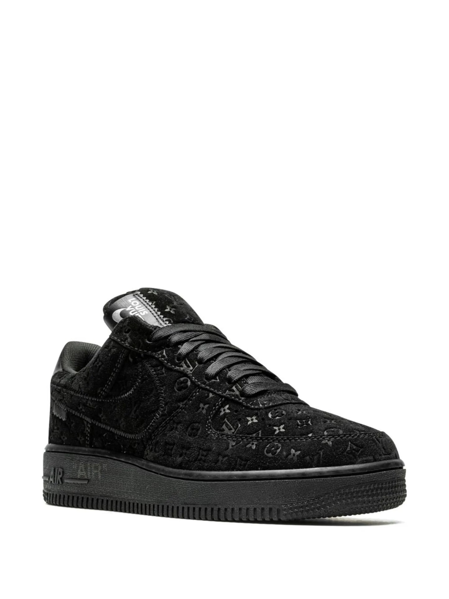 Nikee airforce 1 all black glitter Fix 689