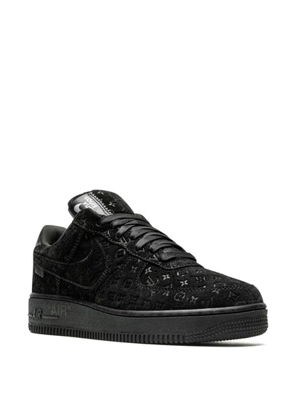 Nikee airforce 1 all black glitter Fix 689