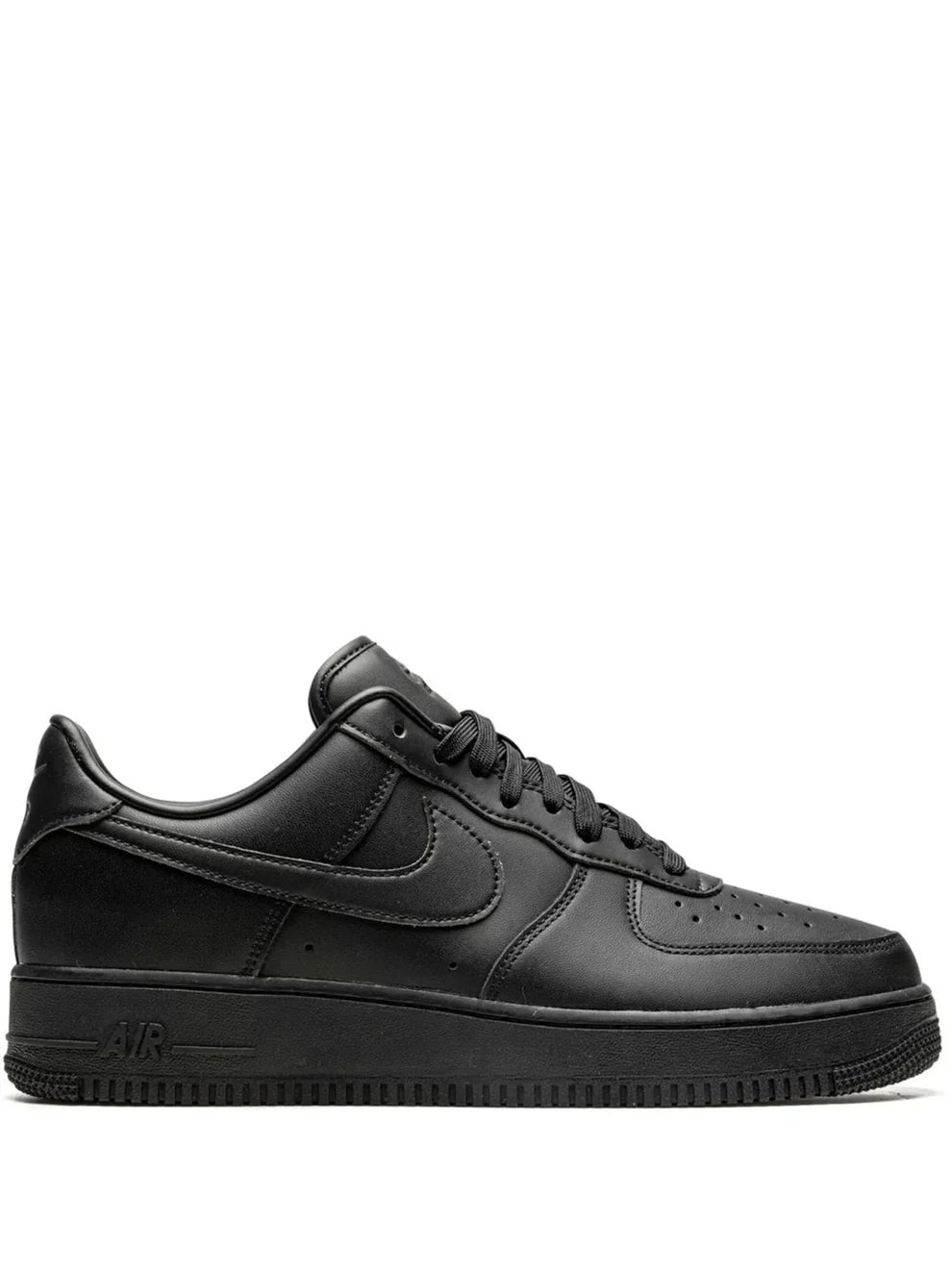 Nik_e AirForce 1 Low 07 Triple Black UA Quality With Dust Bag Hand Carry Bag
