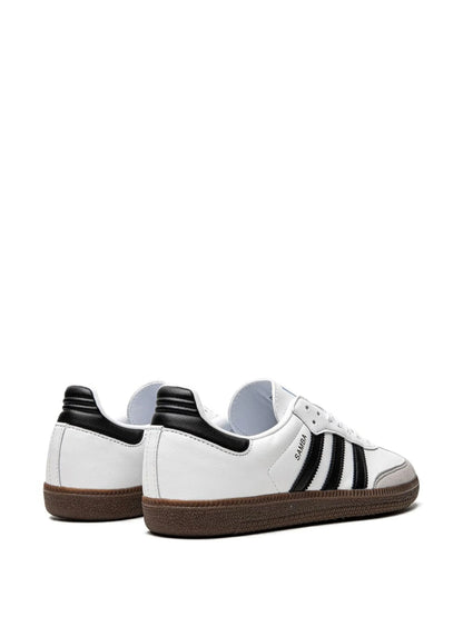 ADIDA.S SAMBA WHITE BLACK WITH KEYCHAIN MENS FIX