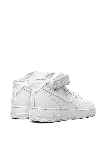 NIKE airforce mid long leather