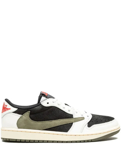 Air Jordan Retro 1 X Travis Scott Olive Green Semi ua Fix