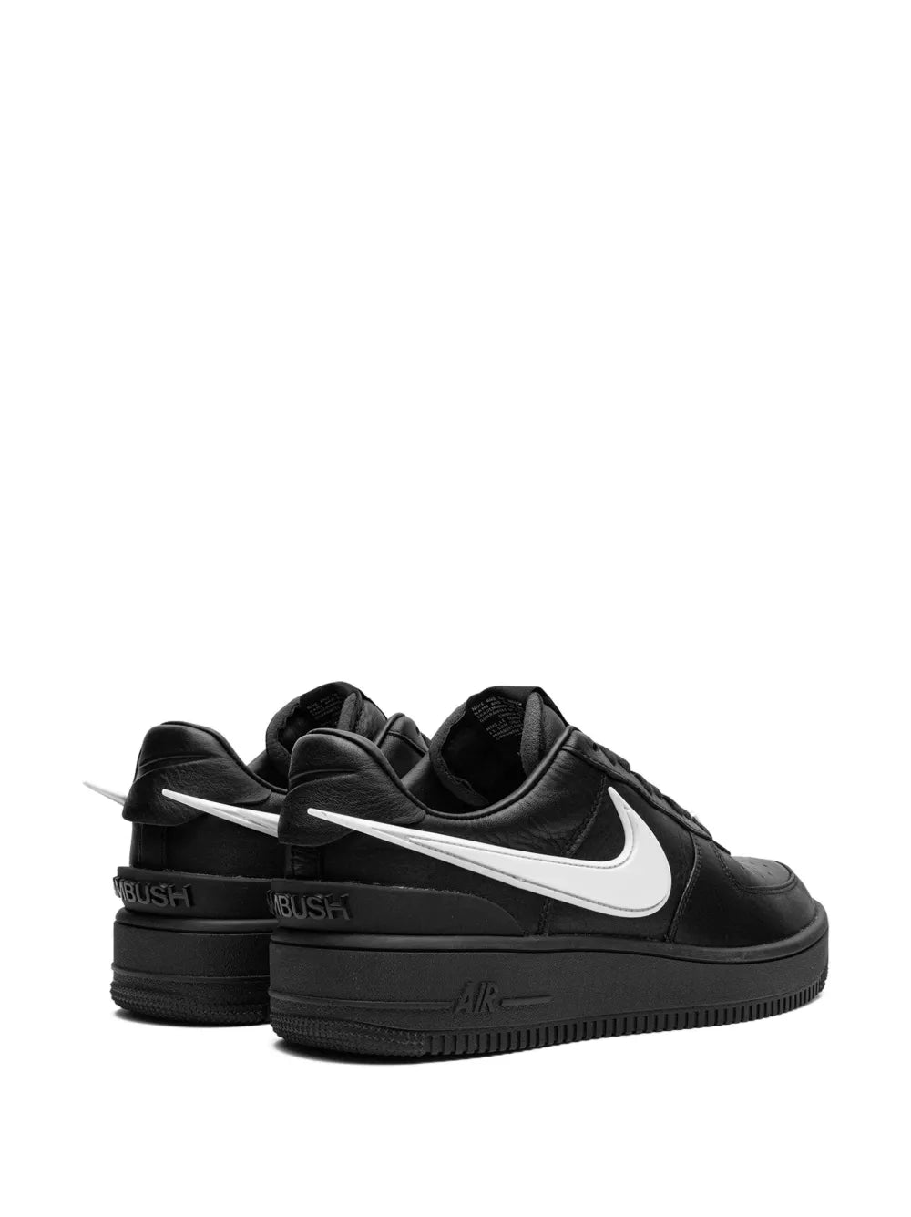 nikee airforce 1 x ambush BLACK WHITE