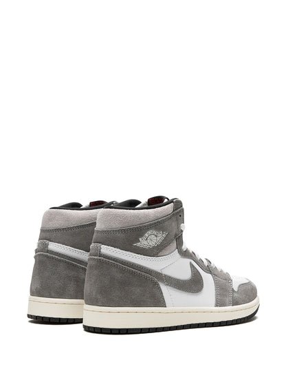 Nike Air Jordan Retro 1 High Washed Grey Black