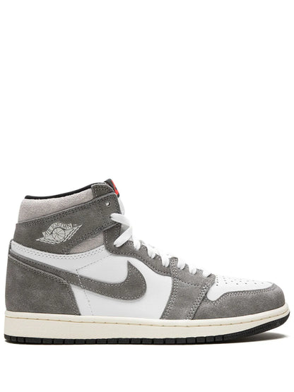 Nike Air Jordan Retro 1 High Washed Grey Black