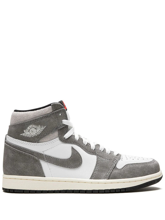 Nike Air Jordan Retro 1 High Washed Grey Black