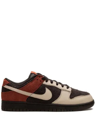 Nikkee Dunk Low Red Panda Brown Suede