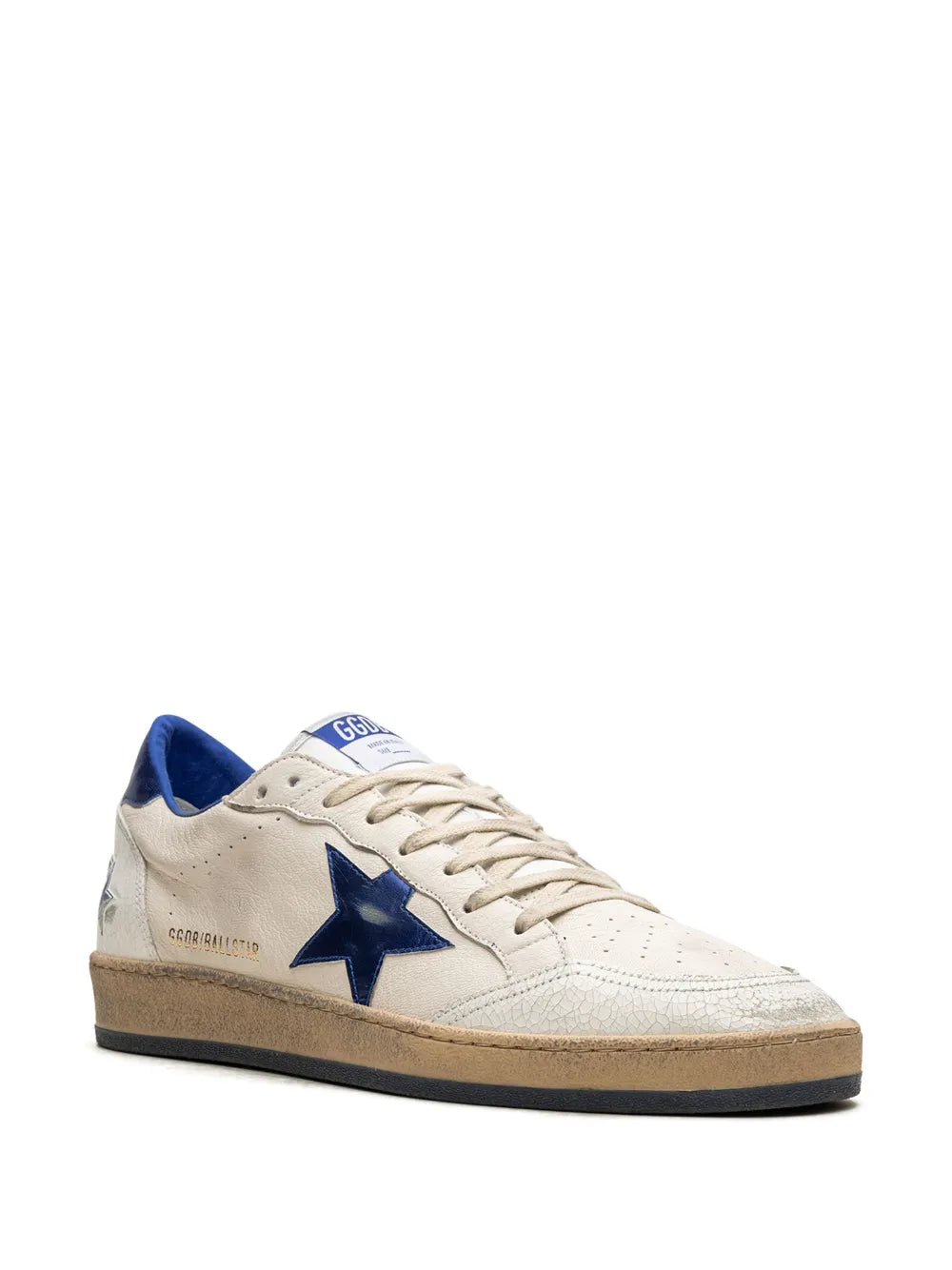 GOLDEN GOOSE BALL STAR LOW WHITE BLUETTE FIX