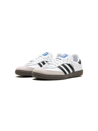 ADIDA.S SAMBA WHITE BLACK WITH KEYCHAIN WOMENS FIX