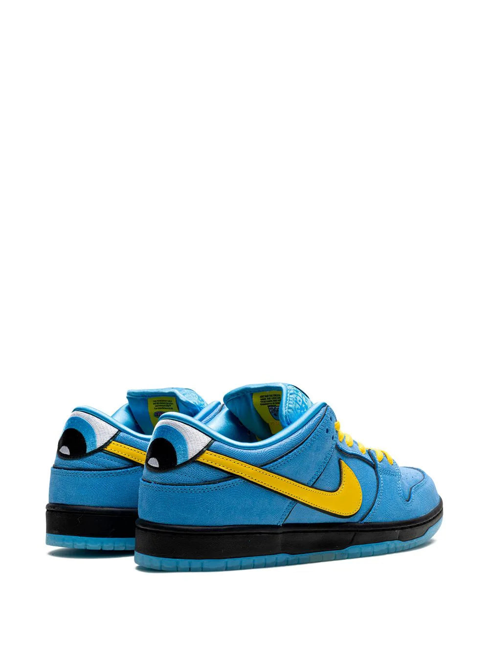 powerpuff x sb dunk low bubbles blue