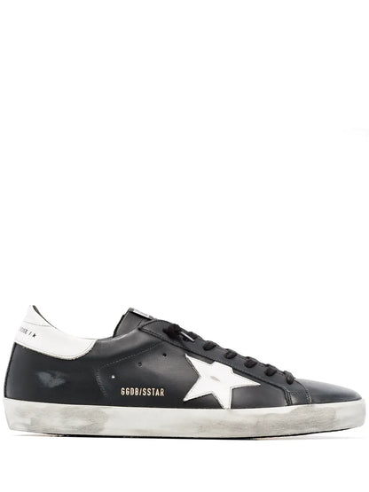 GOLDEN GOOSE SUPERSTAR BLACK WHITE