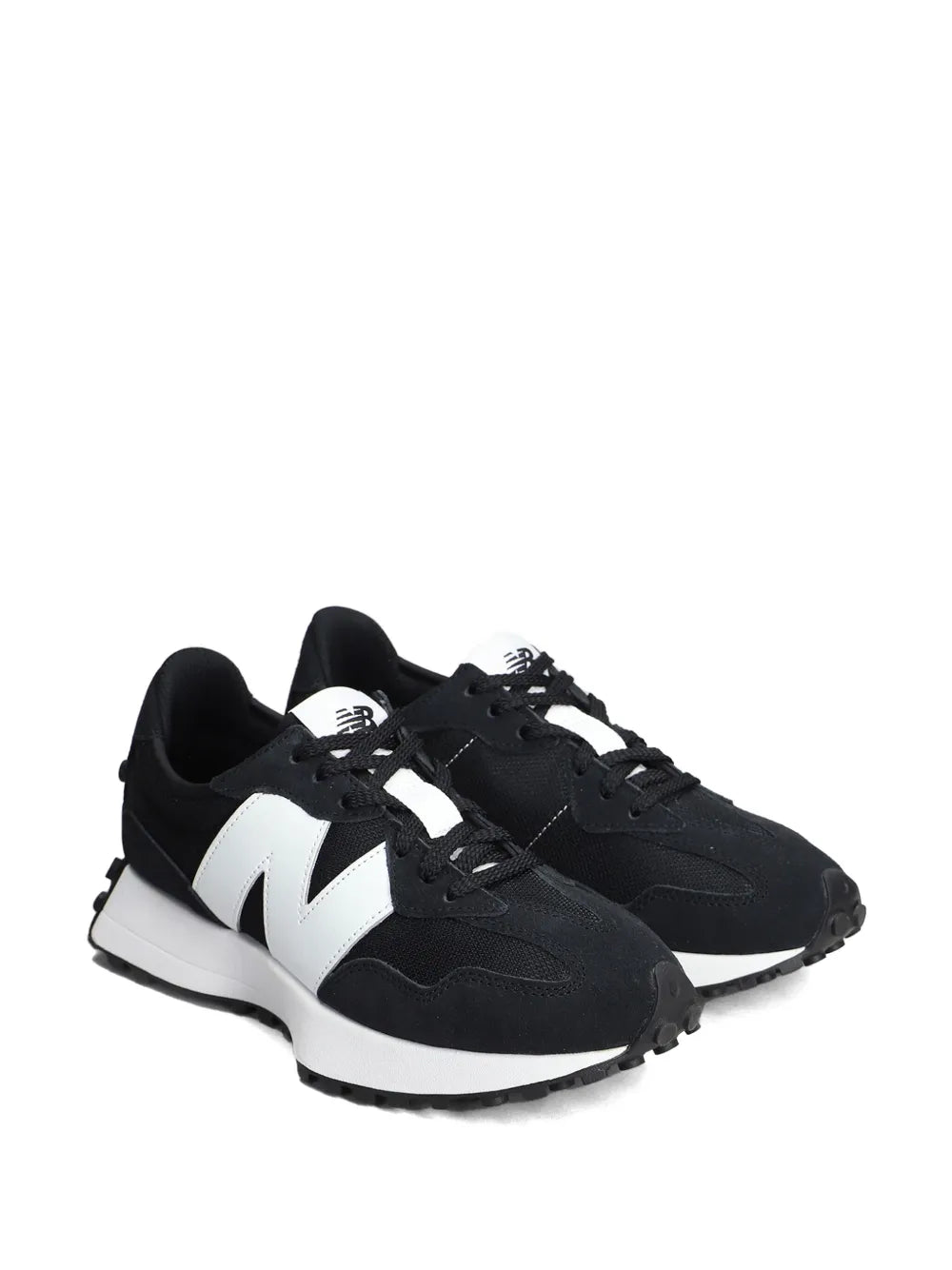 New balan-ce 327 black white
