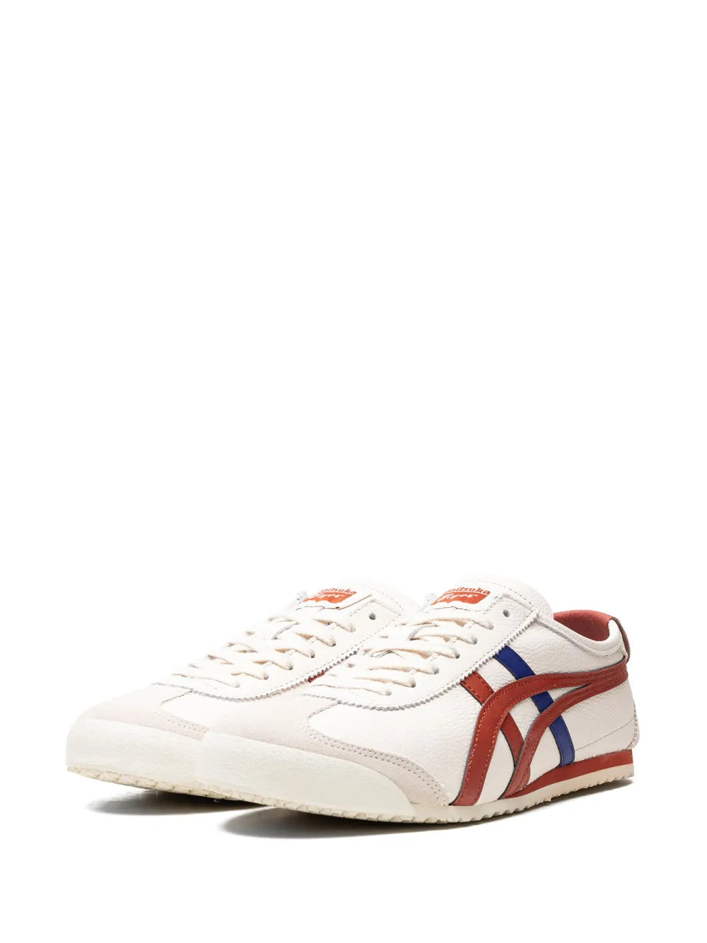 Onitsuka Tiger Mexico 66 Birch Rust Red Sneakers For Mens
