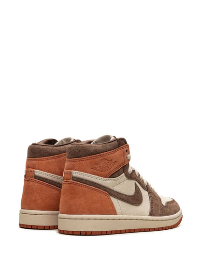 NIK_E JORDAN 1 HIGH DUSTED CLAY SUEDE MATERIAL FIX