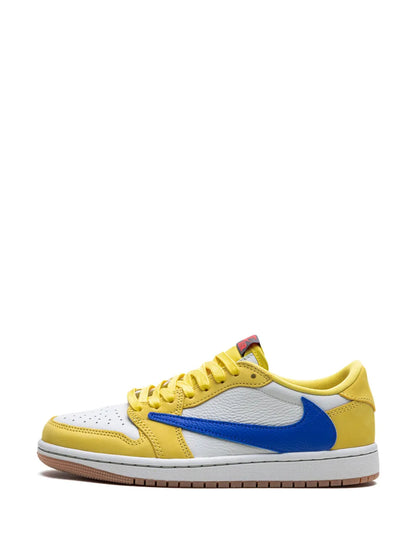 NIK.E AIR JORDAN 1 LOW TRAVIS SCOTT CANARY