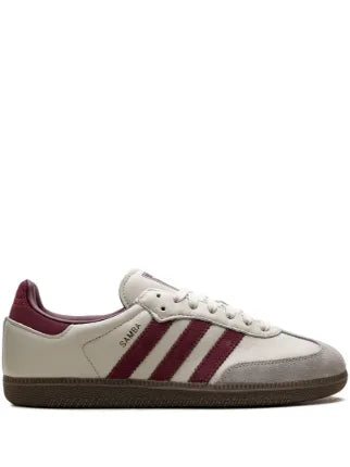 Adidass Samba OG Putty Grey Maroon
