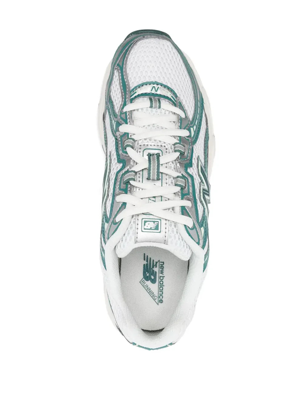 New balancee 740 Trainers White Marsh Green