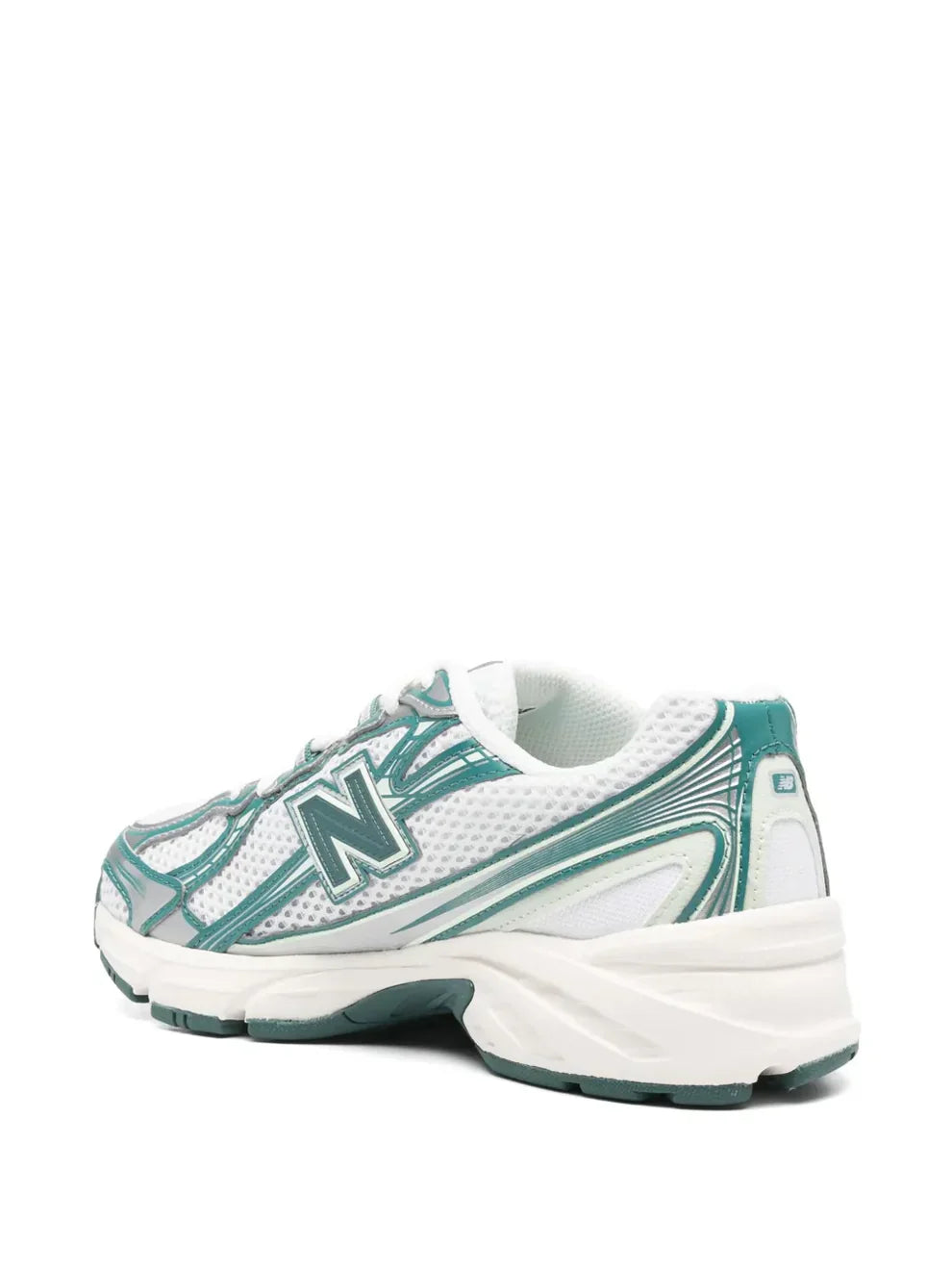 New Balancee 740 Trainers White Marsh Green Casual Shoes