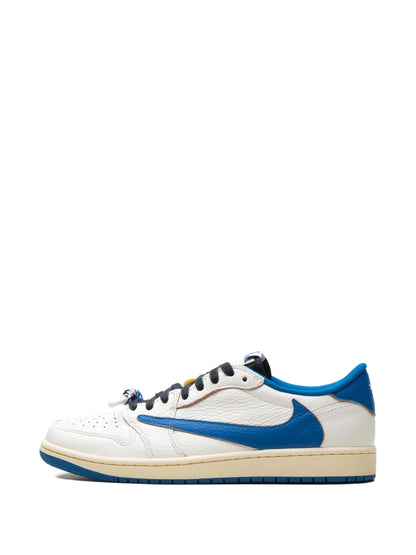 Nik_e Air Jordan Retro 1 Low X Travis Scott Fragment 2.0 UA Quality x heat with brown box