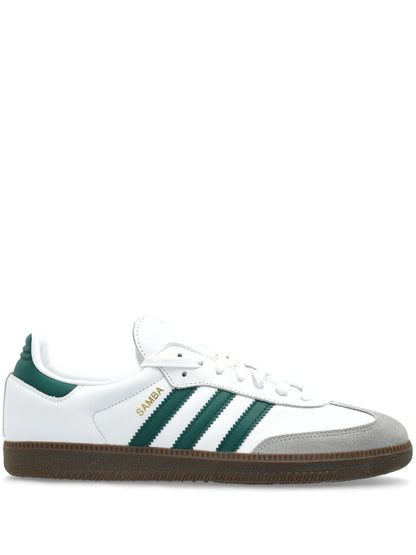 Adida.s Samba White Green Men Leather Quality Fix
