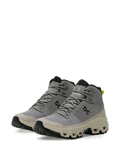 On Running CloudRock Mid WP Hiking & Trail Alloy Ice 946
