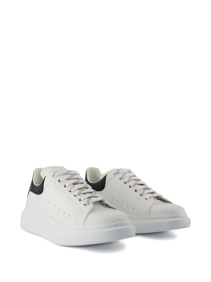 Alexander McQuee.n White Sneakers With Card Bill carry Bag & Og Box