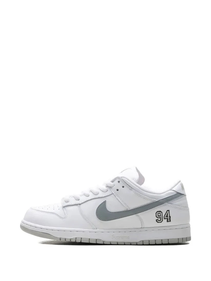 NI.KE SB DUNK LOW SUPREME 94 FULL WHITE