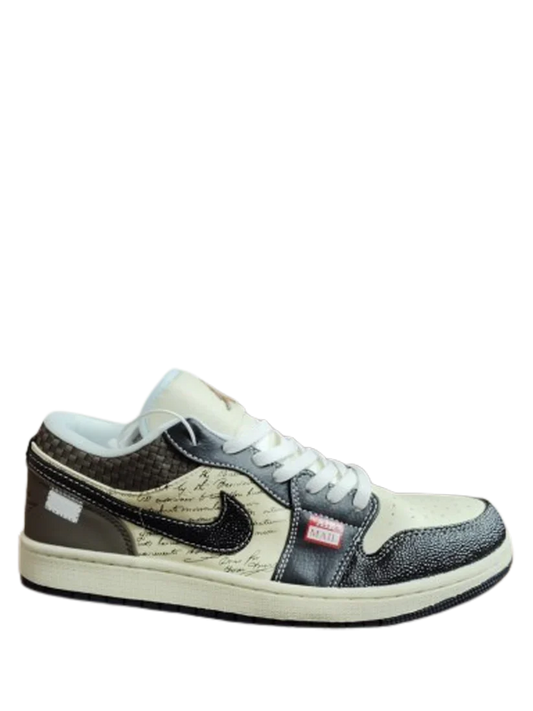 Nikee Air Jordan 1 Low Print Mail Brown