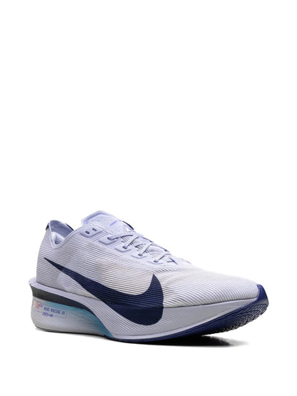 Nikee zoom Vaporfly 4 Road Racing White Blue