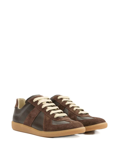 Maison margiela replica sneakers brown