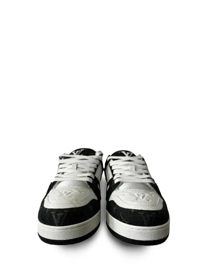 Louiss Vuitton LV Trainer White Black