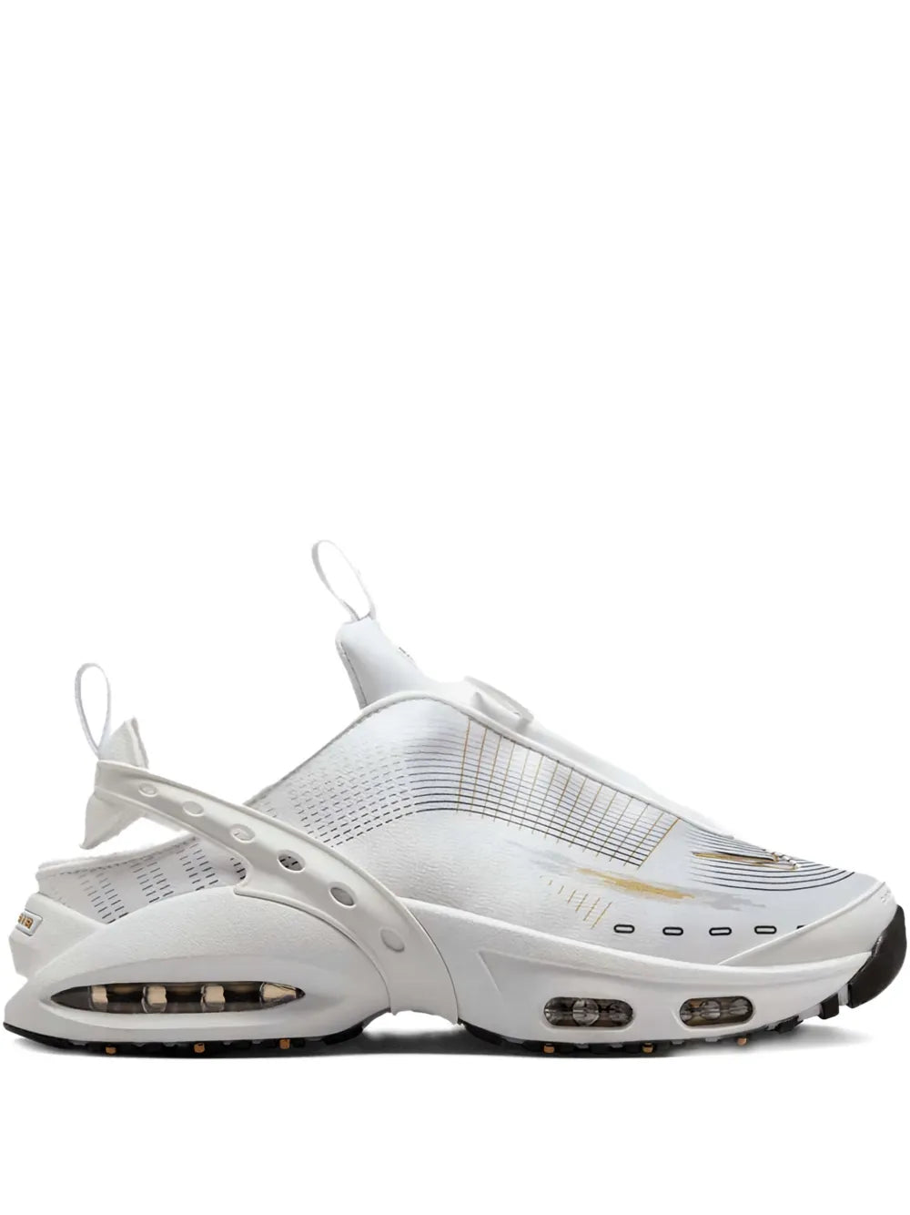 Nik.e AirMax Craze White Metallic Gold