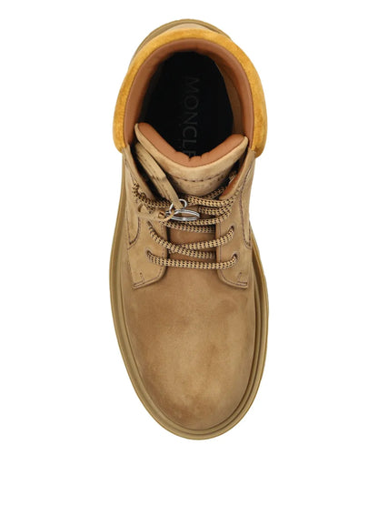 Loui.s vuitto.n LV Checker Ranger Boots Tan