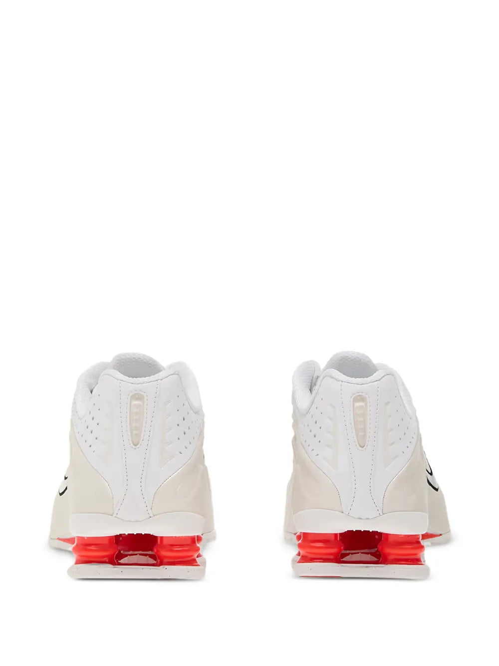 nikee Shox R4 White Red Phantom