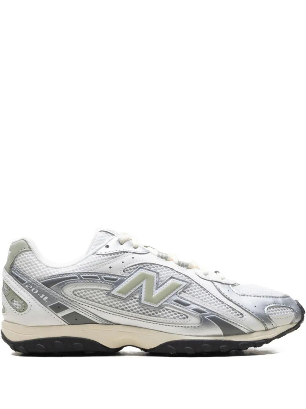 New Balancee 204l Silver Metallic Green